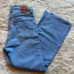 Levi’s ribcage straight jeans